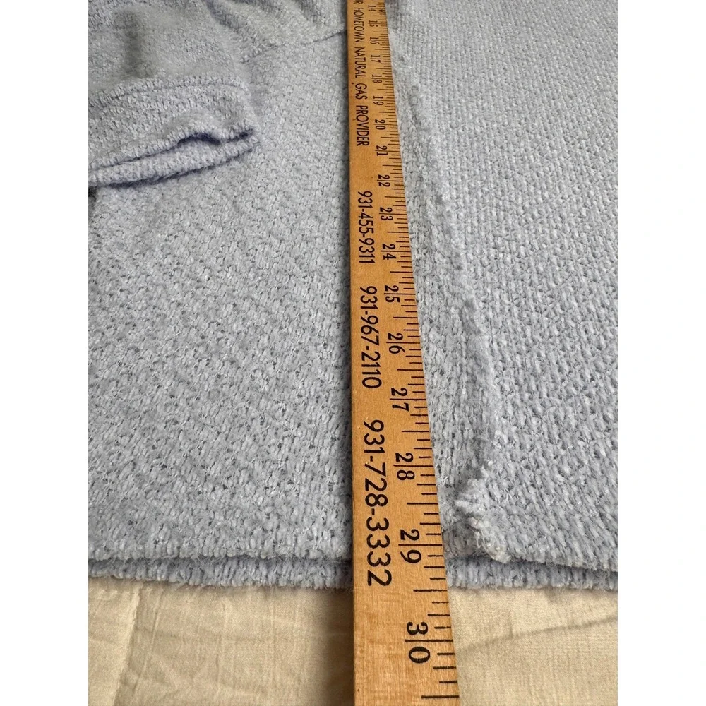 Soft Girl Light Blue Eyelash‎ Knit Sweater NWT Plus Size 26/28W